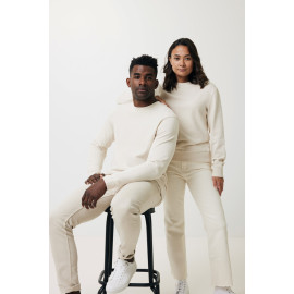 Iqoniq Denali recycled cotton crew neck undyed