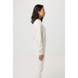 Iqoniq Denali recycled cotton crew neck undyed