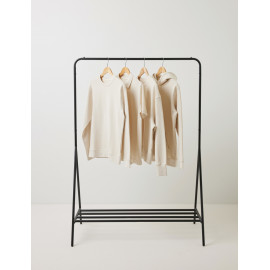 Iqoniq Denali recycled cotton crew neck undyed