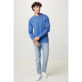 Iqoniq Denali recycled cotton crew neck undyed