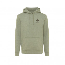 Iqoniq Torres recycled cotton hoodie undyed