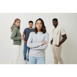 Iqoniq Torres recycled cotton hoodie undyed