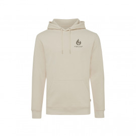 Iqoniq Torres recycled cotton hoodie undyed