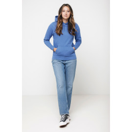 Iqoniq Torres recycled cotton hoodie undyed