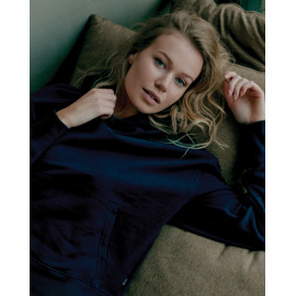Iqoniq Yoho recycled cotton relaxed hoodie