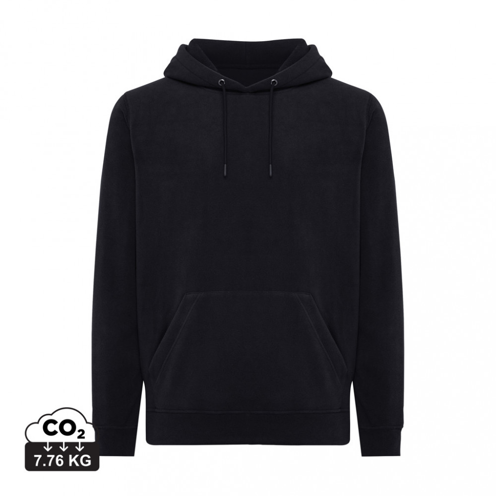 Iqoniq Trivor recycled polyester microfleece hoodie Iqoniq Trivor recycled polyester microfleece hoodie
