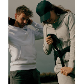 Iqoniq Rila lightweight recycled cotton hoodie