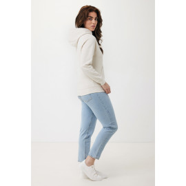 Iqoniq Rila lightweight recycled cotton hoodie