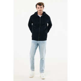 Iqoniq Abisko recycled cotton zip through hoodie