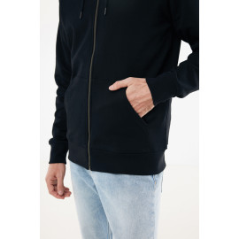 Iqoniq Abisko recycled cotton zip through hoodie