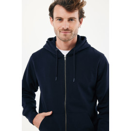 Iqoniq Abisko recycled cotton zip through hoodie