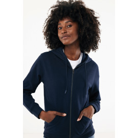 Iqoniq Abisko recycled cotton zip through hoodie