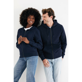 Iqoniq Abisko recycled cotton zip through hoodie