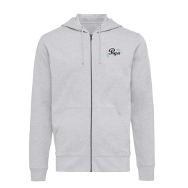 Iqoniq Abisko recycled cotton zip through hoodie