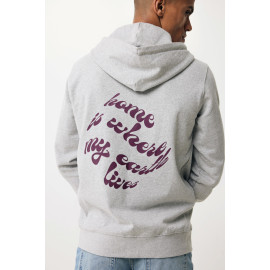 Iqoniq Abisko recycled cotton zip through hoodie
