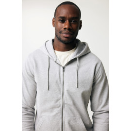 Iqoniq Abisko recycled cotton zip through hoodie