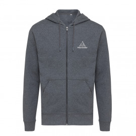 Iqoniq Abisko recycled cotton zip through hoodie