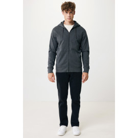 Iqoniq Abisko recycled cotton zip through hoodie