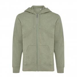 Iqoniq Abisko recycled cotton zip through hoodie