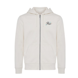 Iqoniq Abisko recycled cotton zip through hoodie