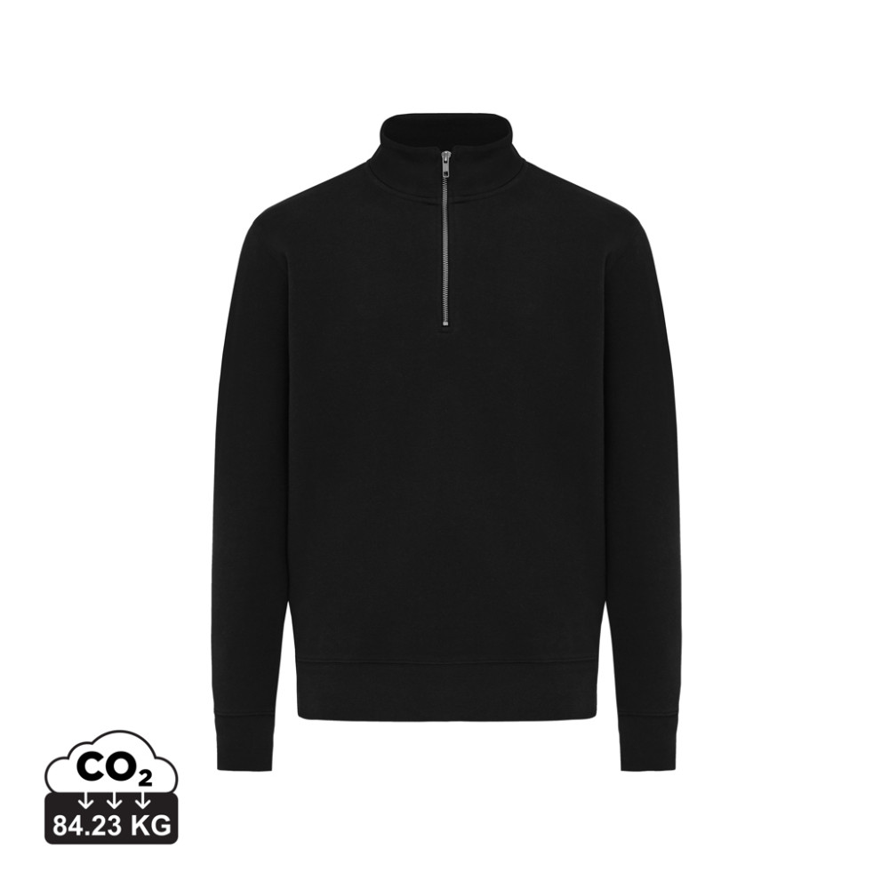 IQONIQ Elgon recycled cotton quarter zip sweater IQONIQ Elgon recycled cotton quarter zip sweater