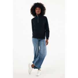 IQONIQ Elgon recycled cotton quarter zip sweater IQONIQ Elgon recycled cotton quarter zip sweater