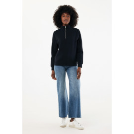 IQONIQ Elgon recycled cotton quarter zip sweater IQONIQ Elgon recycled cotton quarter zip sweater