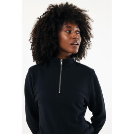 IQONIQ Elgon recycled cotton quarter zip sweater IQONIQ Elgon recycled cotton quarter zip sweater