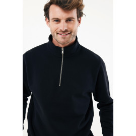 IQONIQ Elgon recycled cotton quarter zip sweater IQONIQ Elgon recycled cotton quarter zip sweater