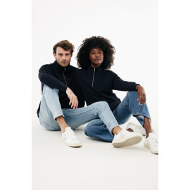 IQONIQ Elgon recycled cotton quarter zip sweater IQONIQ Elgon recycled cotton quarter zip sweater