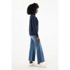 IQONIQ Elgon recycled cotton quarter zip sweater IQONIQ Elgon recycled cotton quarter zip sweater