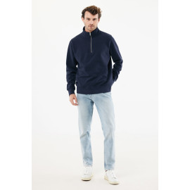 IQONIQ Elgon recycled cotton quarter zip sweater IQONIQ Elgon recycled cotton quarter zip sweater