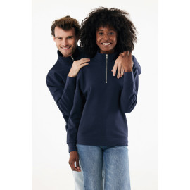 IQONIQ Elgon recycled cotton quarter zip sweater IQONIQ Elgon recycled cotton quarter zip sweater