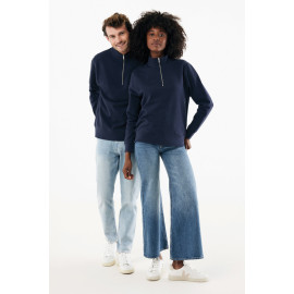 IQONIQ Elgon recycled cotton quarter zip sweater IQONIQ Elgon recycled cotton quarter zip sweater