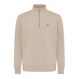IQONIQ Elgon recycled cotton quarter zip sweater IQONIQ Elgon recycled cotton quarter zip sweater