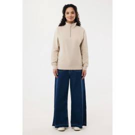IQONIQ Elgon recycled cotton quarter zip sweater IQONIQ Elgon recycled cotton quarter zip sweater