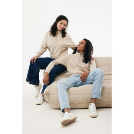 IQONIQ Elgon recycled cotton quarter zip sweater IQONIQ Elgon recycled cotton quarter zip sweater