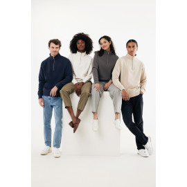 IQONIQ Elgon recycled cotton quarter zip sweater IQONIQ Elgon recycled cotton quarter zip sweater