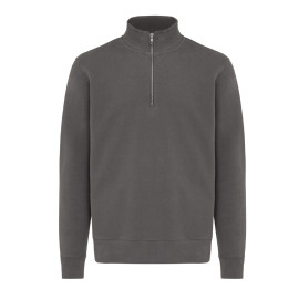 IQONIQ Elgon recycled cotton quarter zip sweater IQONIQ Elgon recycled cotton quarter zip sweater