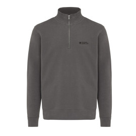 IQONIQ Elgon recycled cotton quarter zip sweater IQONIQ Elgon recycled cotton quarter zip sweater
