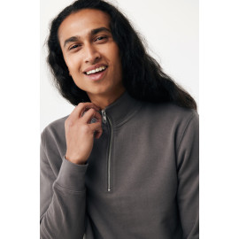 IQONIQ Elgon recycled cotton quarter zip sweater IQONIQ Elgon recycled cotton quarter zip sweater