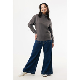 IQONIQ Elgon recycled cotton quarter zip sweater IQONIQ Elgon recycled cotton quarter zip sweater