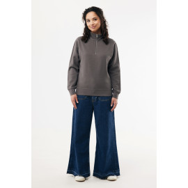 IQONIQ Elgon recycled cotton quarter zip sweater IQONIQ Elgon recycled cotton quarter zip sweater