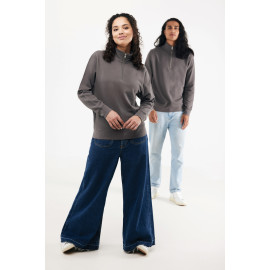 IQONIQ Elgon recycled cotton quarter zip sweater IQONIQ Elgon recycled cotton quarter zip sweater