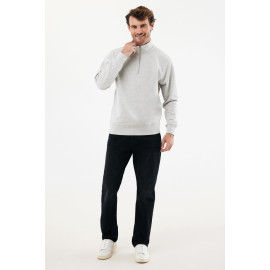 IQONIQ Elgon recycled cotton quarter zip sweater IQONIQ Elgon recycled cotton quarter zip sweater