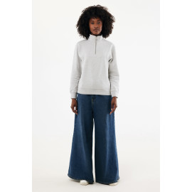 IQONIQ Elgon recycled cotton quarter zip sweater IQONIQ Elgon recycled cotton quarter zip sweater