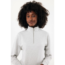 IQONIQ Elgon recycled cotton quarter zip sweater IQONIQ Elgon recycled cotton quarter zip sweater