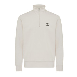 IQONIQ Elgon recycled cotton quarter zip sweater IQONIQ Elgon recycled cotton quarter zip sweater