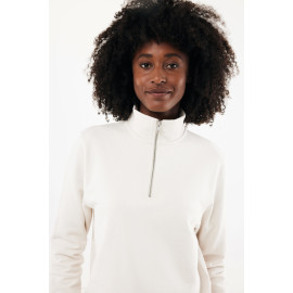 IQONIQ Elgon recycled cotton quarter zip sweater IQONIQ Elgon recycled cotton quarter zip sweater