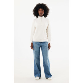 IQONIQ Elgon recycled cotton quarter zip sweater IQONIQ Elgon recycled cotton quarter zip sweater